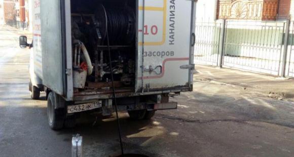 Устранению засоров в трубах ул. Щапова